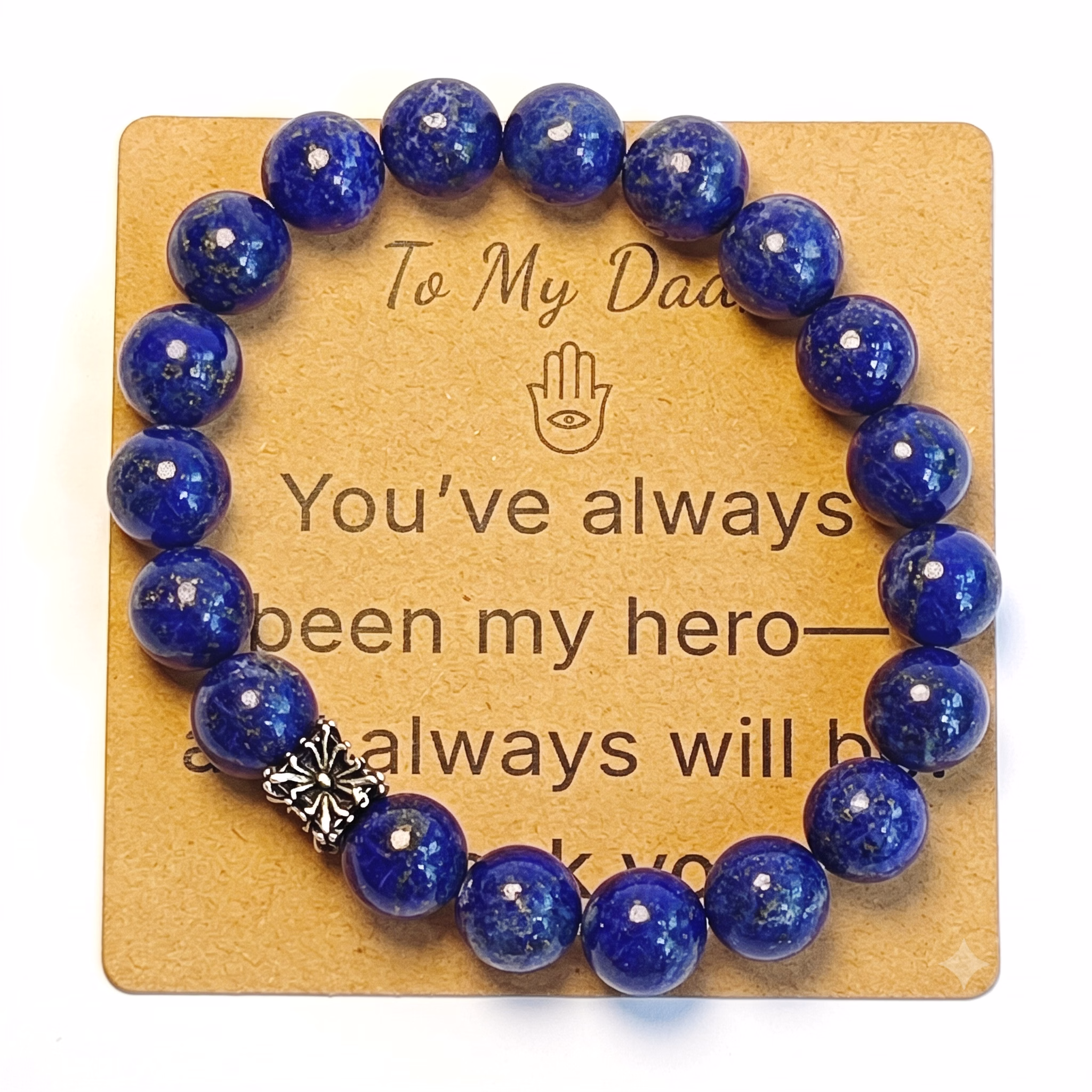 Lapis Lazuli Bracelet - Natural Gemstone Jewelry Gift