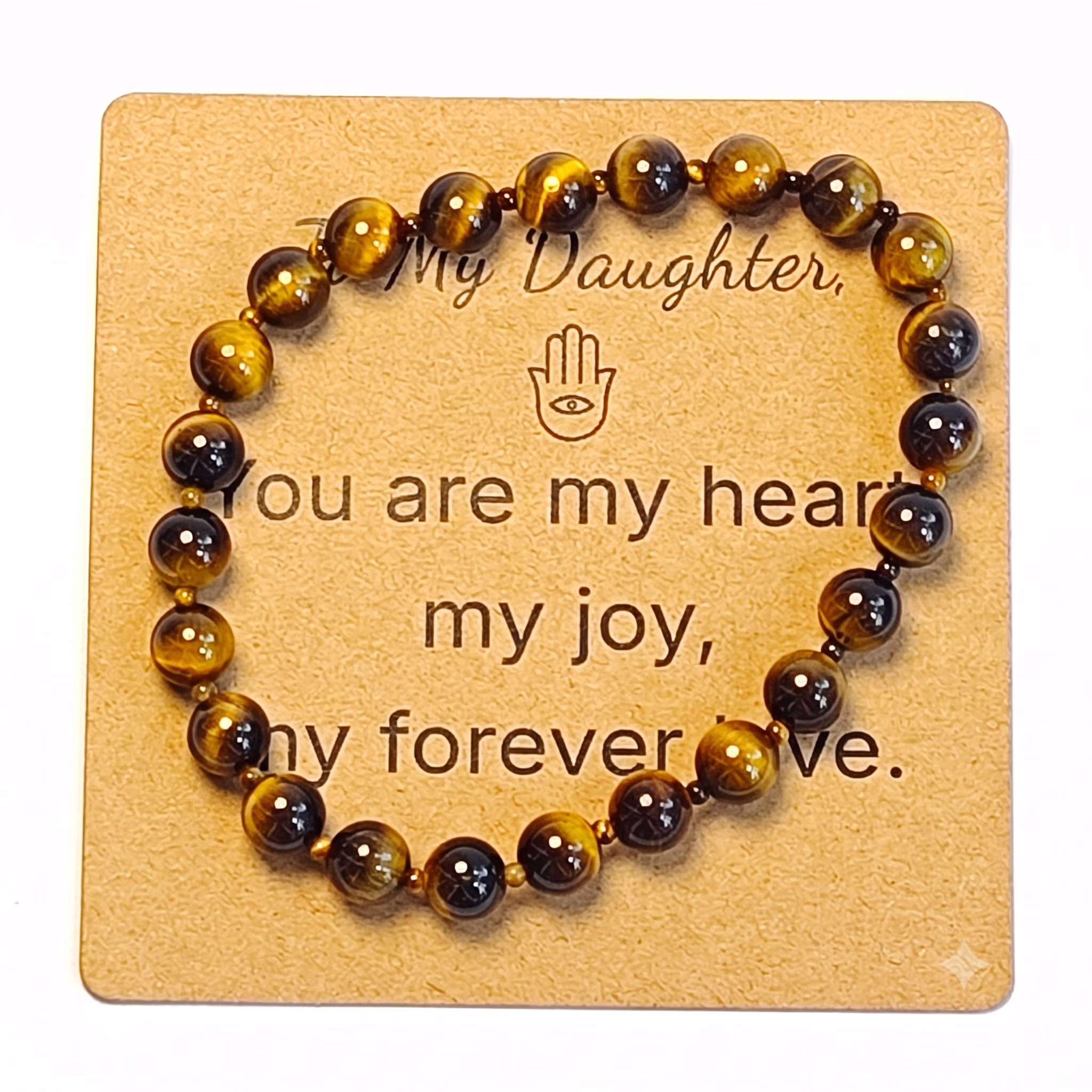 Tiger Eye Bracelet - Natural Gemstone Jewelry Gift