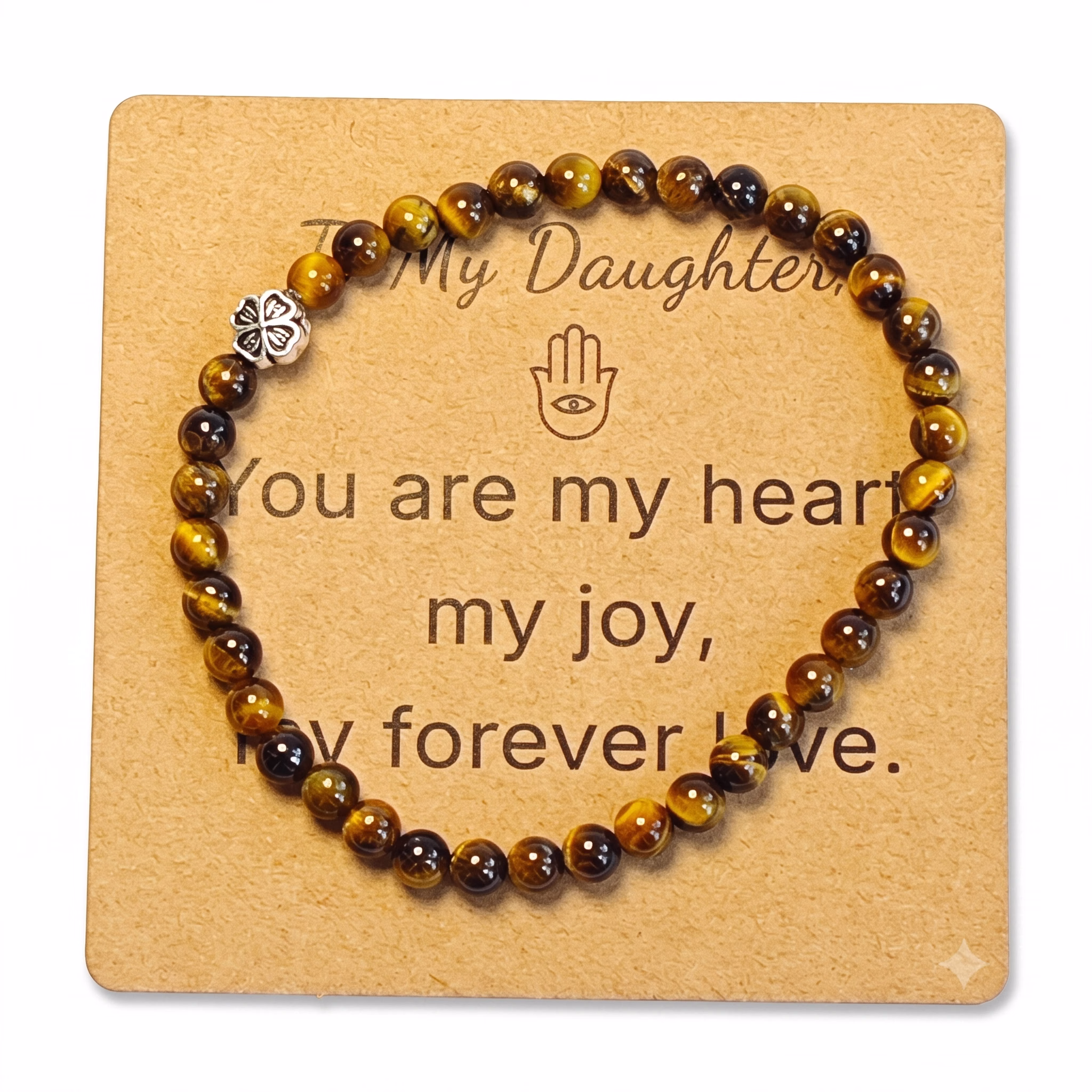 Tiger Eye Bracelet - Natural Gemstone Jewelry Gift