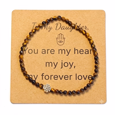 Tiger Eye Bracelet - Natural Gemstone Jewelry Gift