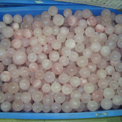 Gemstones Pink Crystal Ball $50 per kilogram