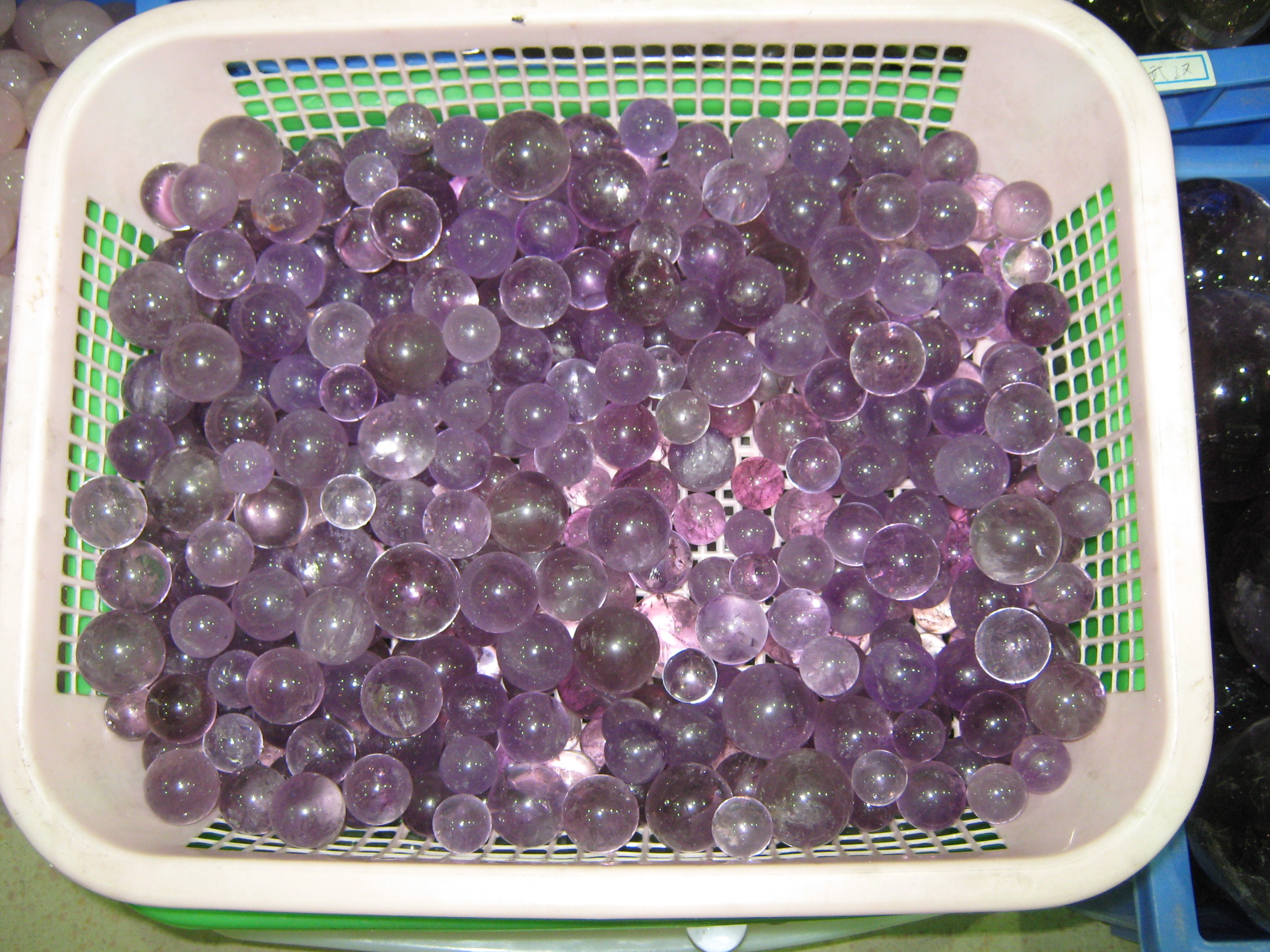 Gemstones Amethyst Ball $65 per kilogram
