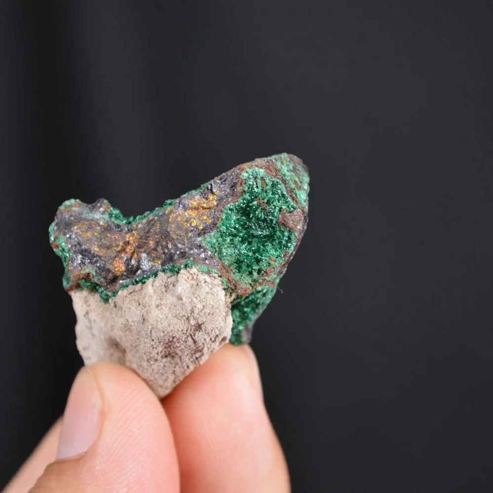 Bornite With Atacamite Crystals - Image 4