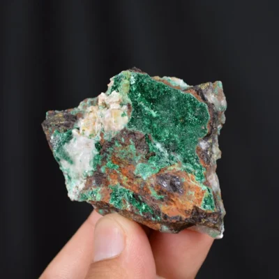Bornite With Atacamite Crystals