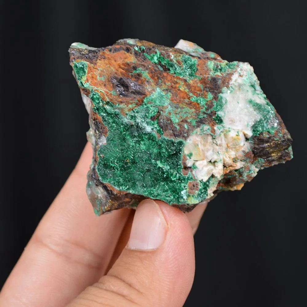 Bornite With Atacamite Crystals - Image 3