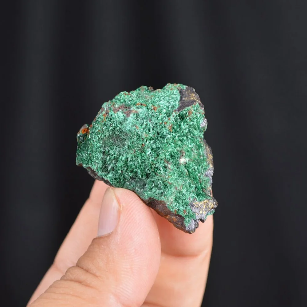 Bornite With Atacamite Crystals