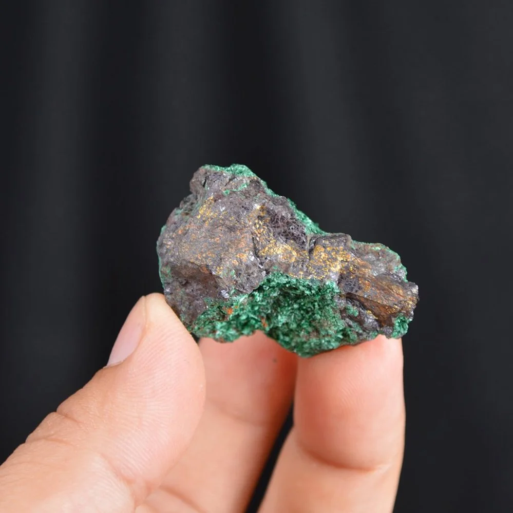 Bornite With Atacamite Crystals - Image 4