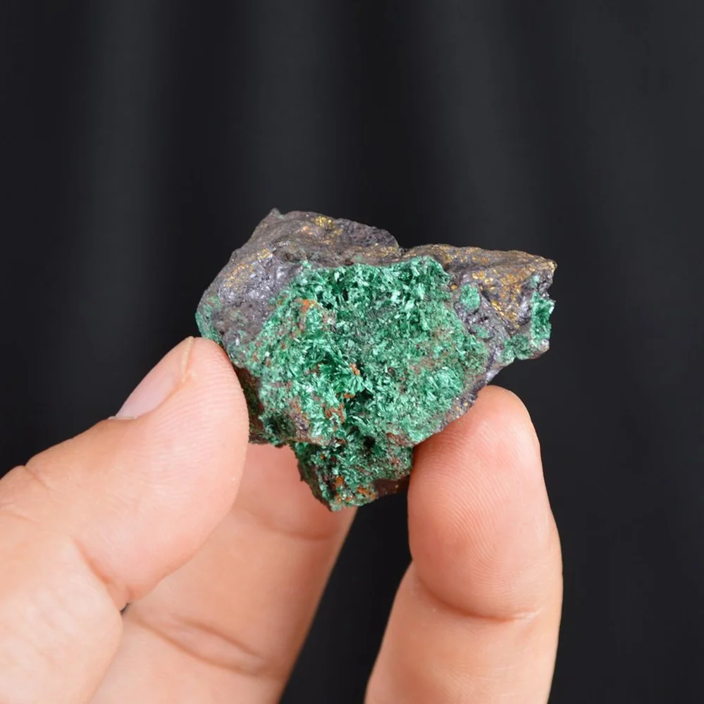 Bornite With Atacamite Crystals - Image 5