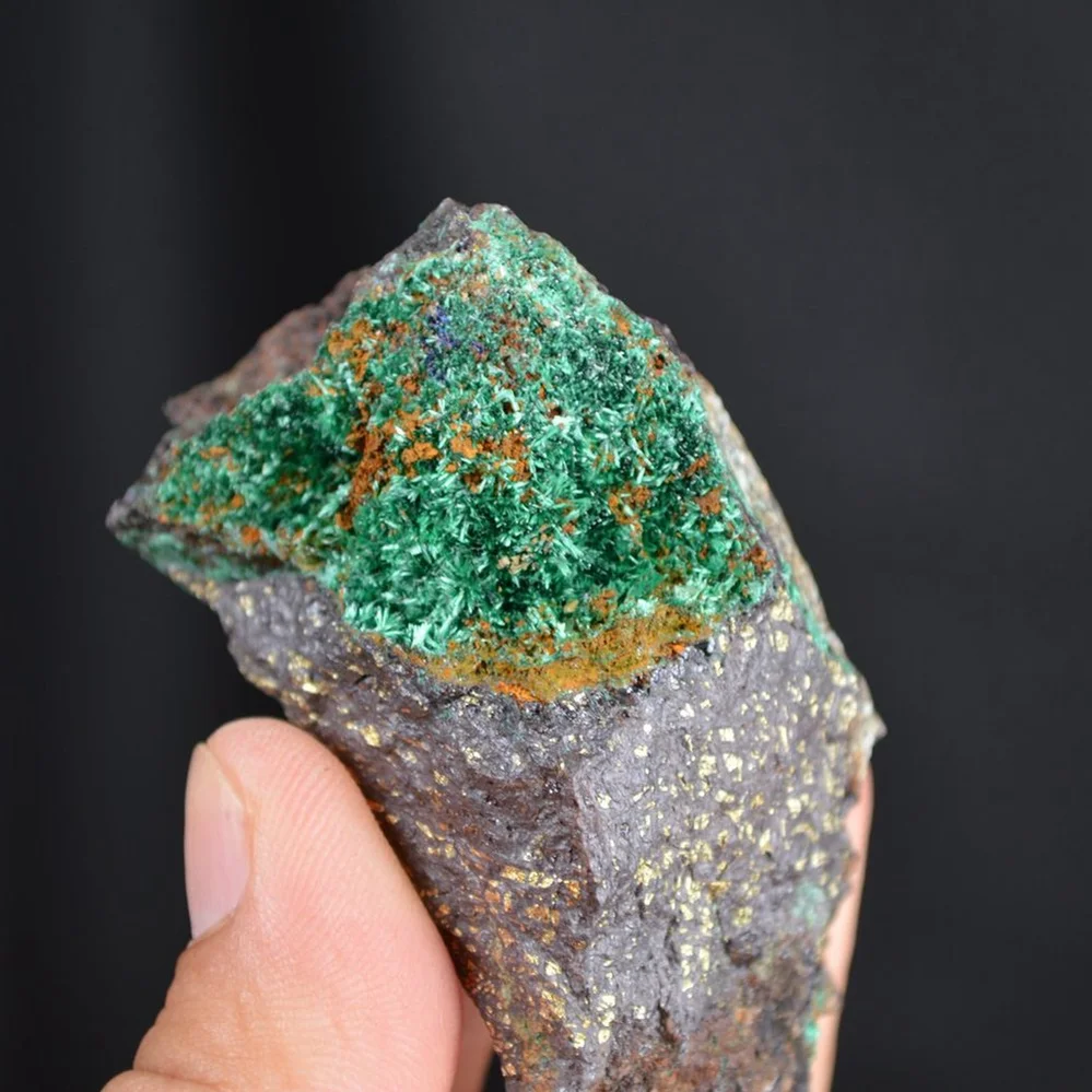 Bornite With Atacamite Crystals - Image 3