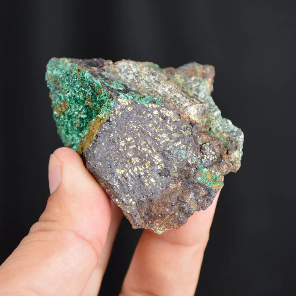 Bornite With Atacamite Crystals - Image 5