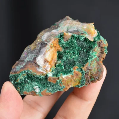 Bornite With Atacamite Crystals