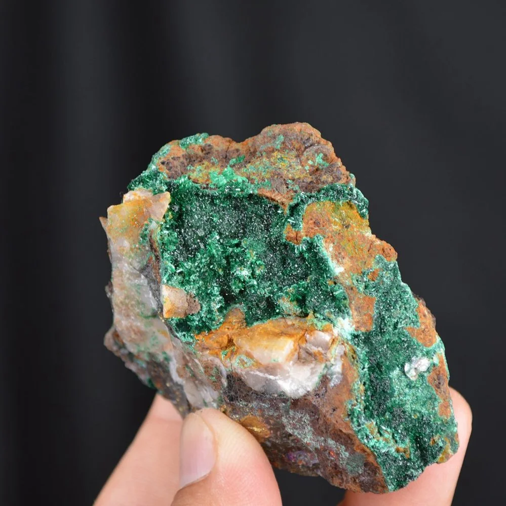Bornite With Atacamite Crystals - Image 2