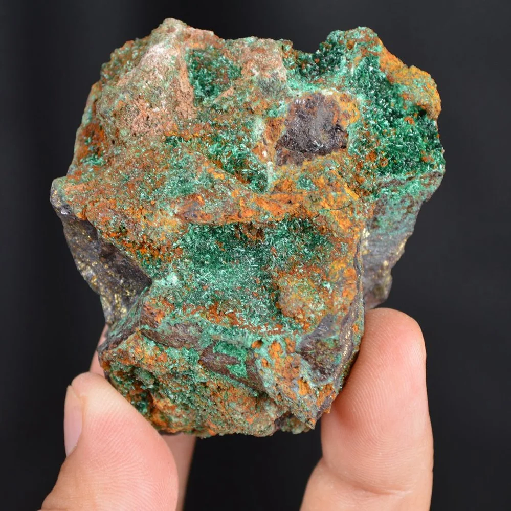 Bornite With Atacamite Crystals - Image 5