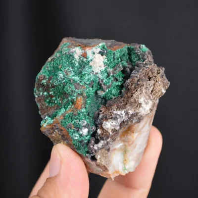 Bornite With Atacamite Crystals