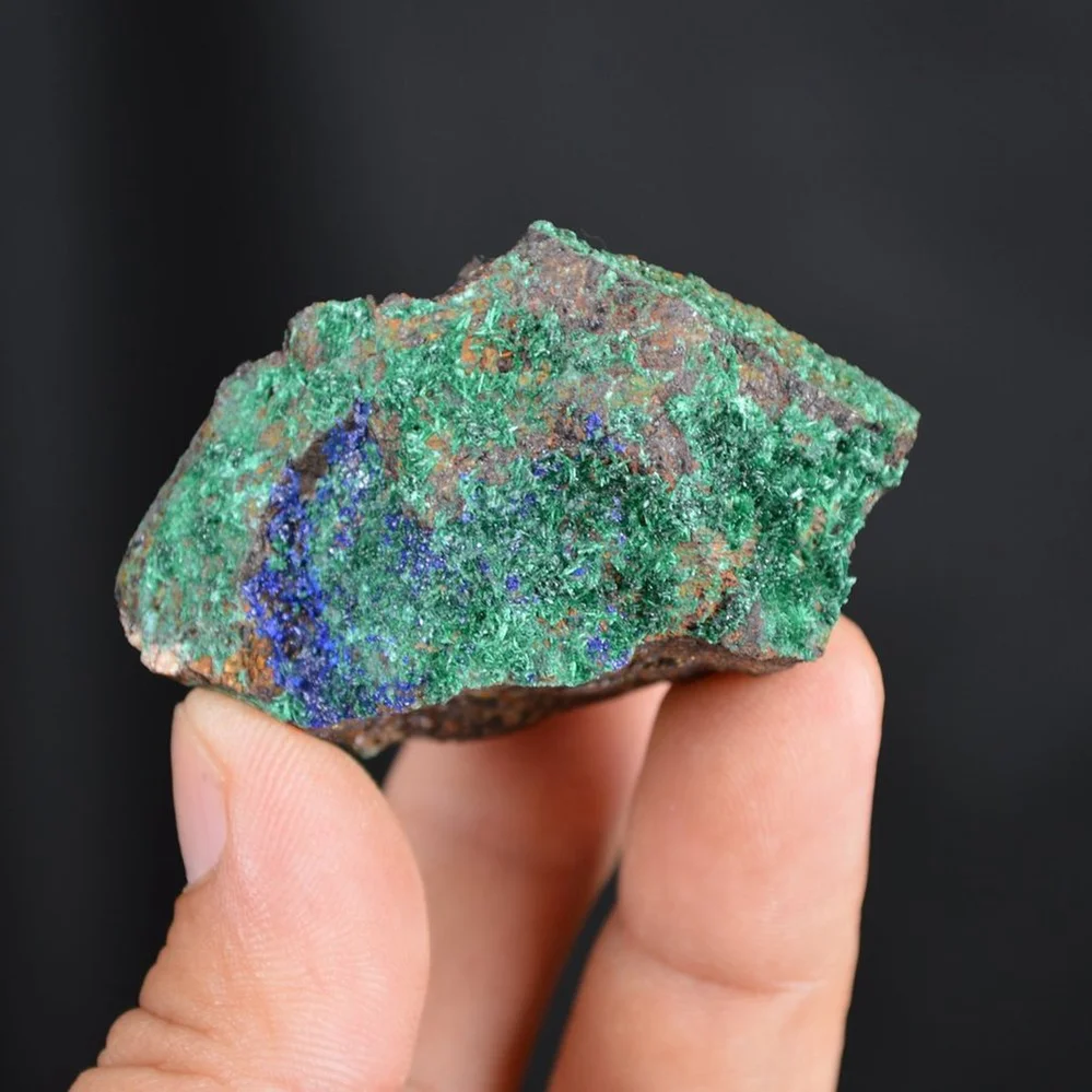 Bornite With Atacamite Crystals - Image 3