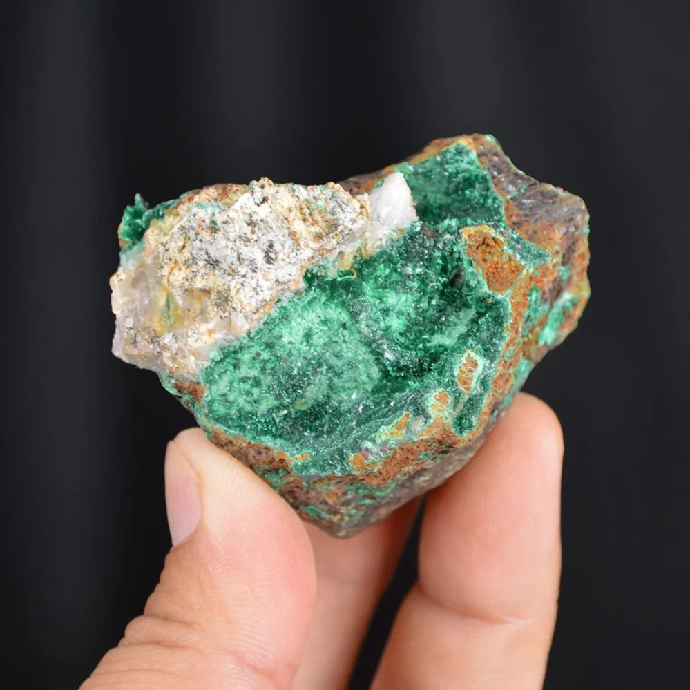 Bornite With Atacamite Crystals