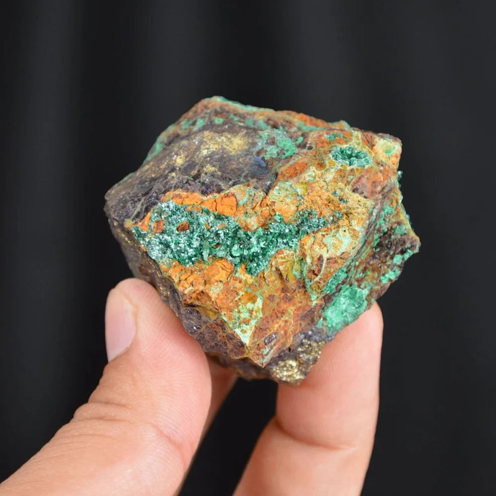 Bornite With Atacamite Crystals - Image 5