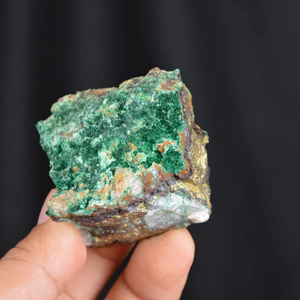 Bornite With Atacamite Crystals - Image 3