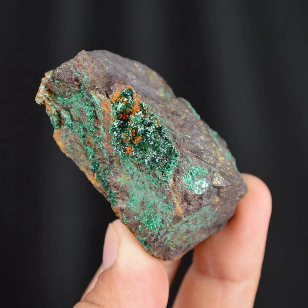 Bornite With Atacamite Crystals - Image 3