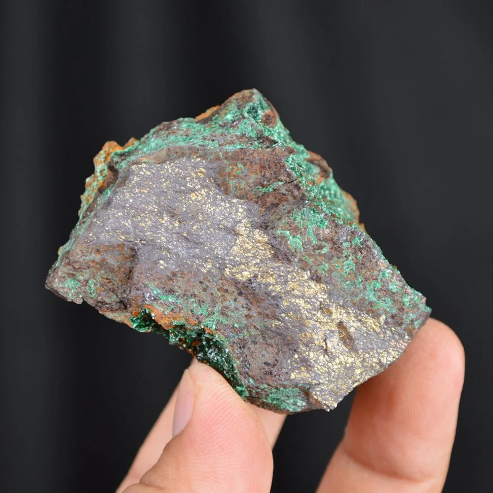 Bornite With Atacamite Crystals - Image 4