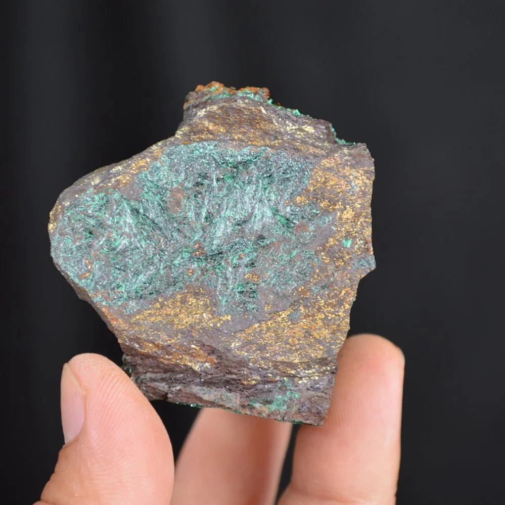 Bornite With Atacamite Crystals - Image 3