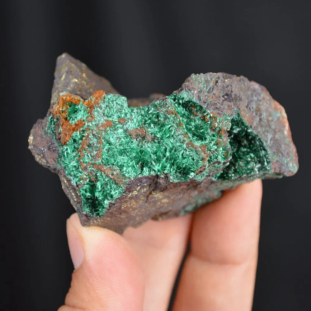Bornite With Atacamite Crystals - Image 5