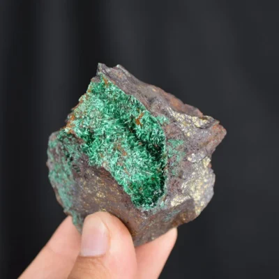 Bornite With Atacamite Crystals
