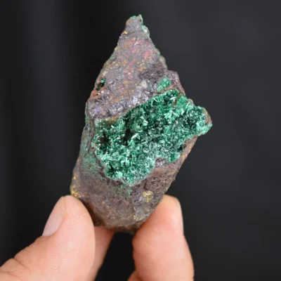 Bornite With Atacamite Crystals