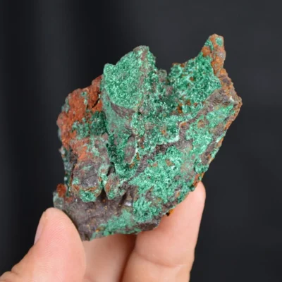 Bornite With Atacamite Crystals