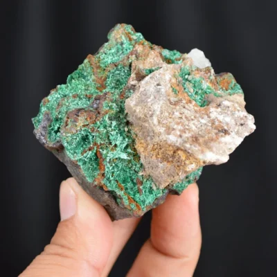 Bornite With Atacamite Crystals