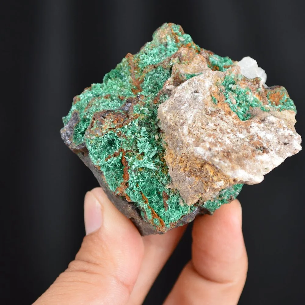 Bornite With Atacamite Crystals - Image 2