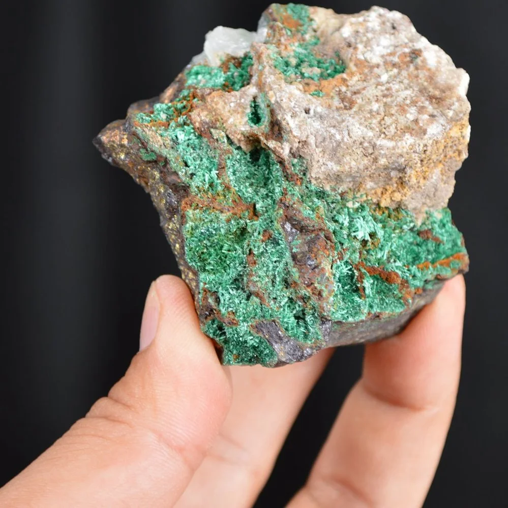 Bornite With Atacamite Crystals - Image 3
