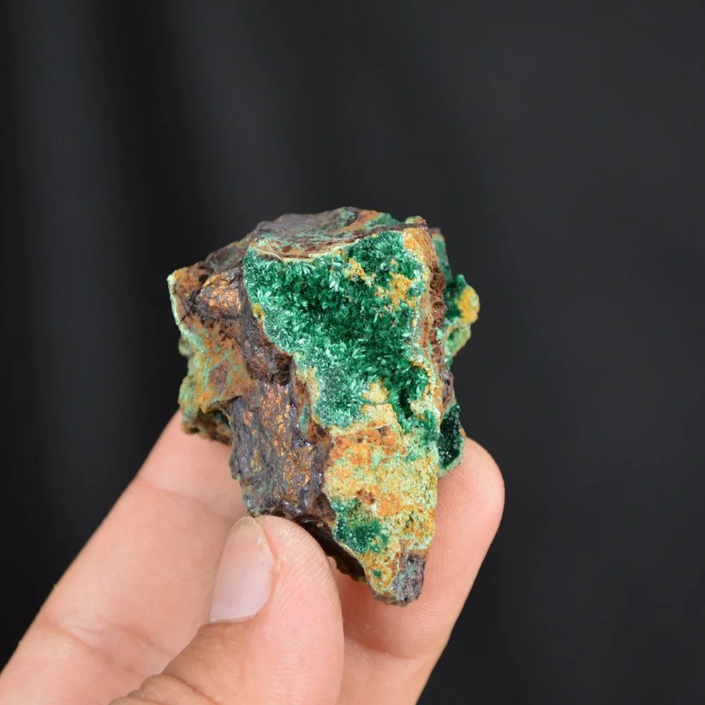 Bornite With Atacamite Crystals - Image 2