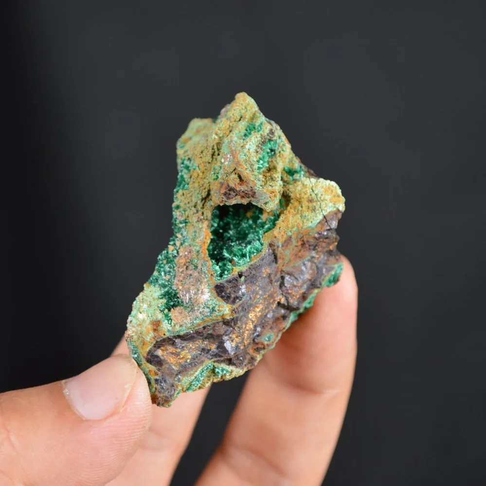 Bornite With Atacamite Crystals - Image 3