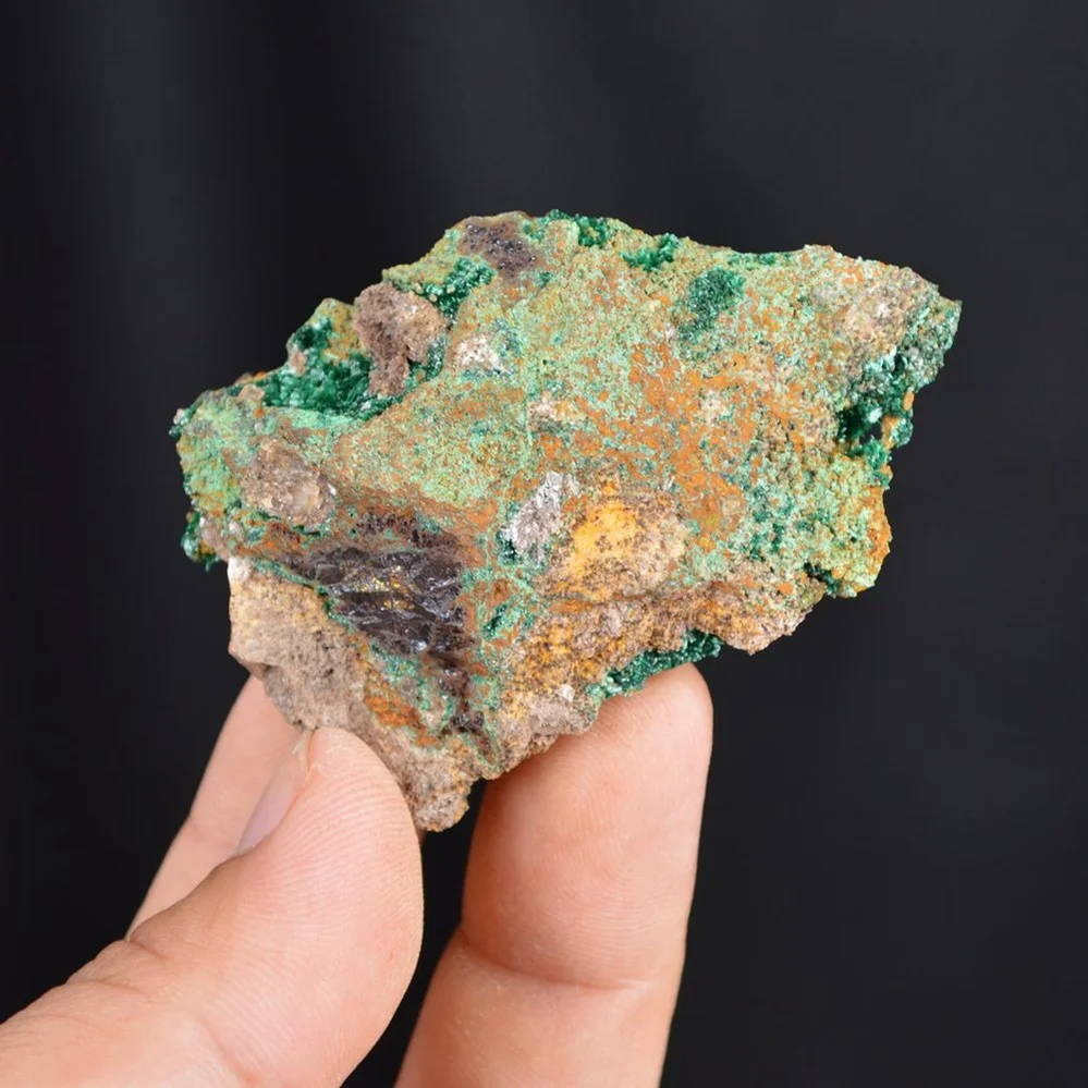 Bornite With Atacamite Crystals - Image 3