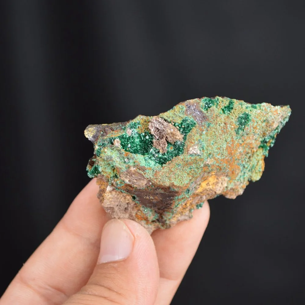 Bornite With Atacamite Crystals - Image 4