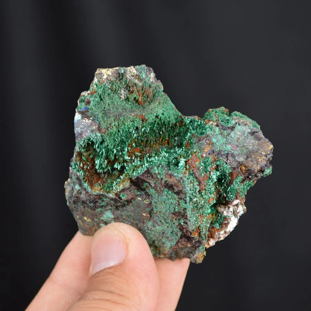 Bornite With Atacamite Crystals - Image 5