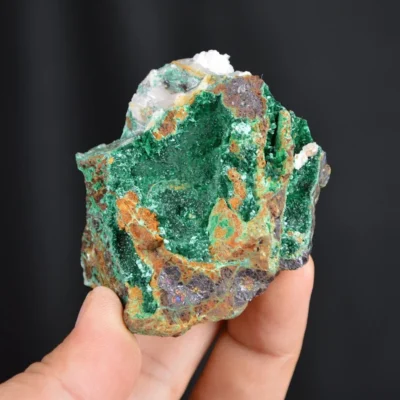 Bornite With Atacamite Crystals