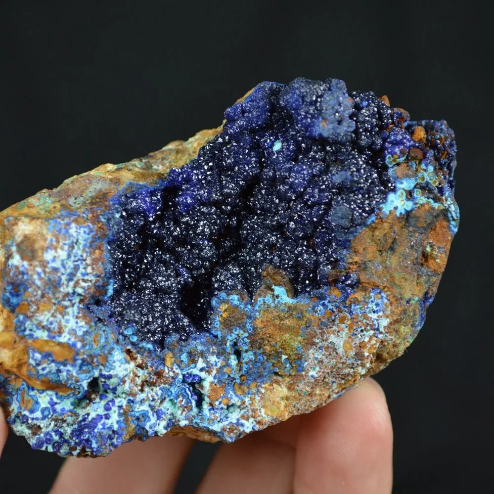 Azurite With Malachite Crystals - Image 2