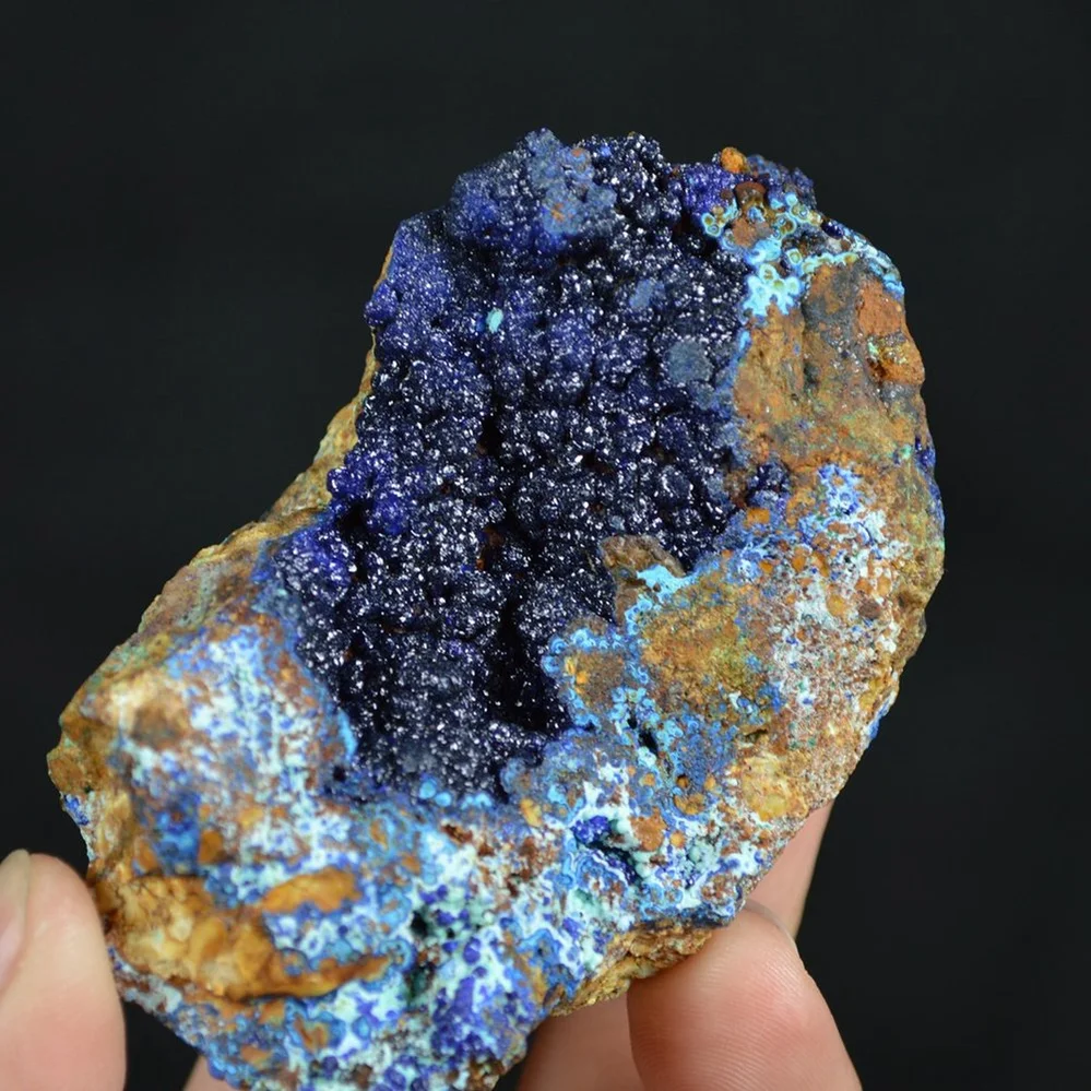 Azurite With Malachite Crystals - Image 3