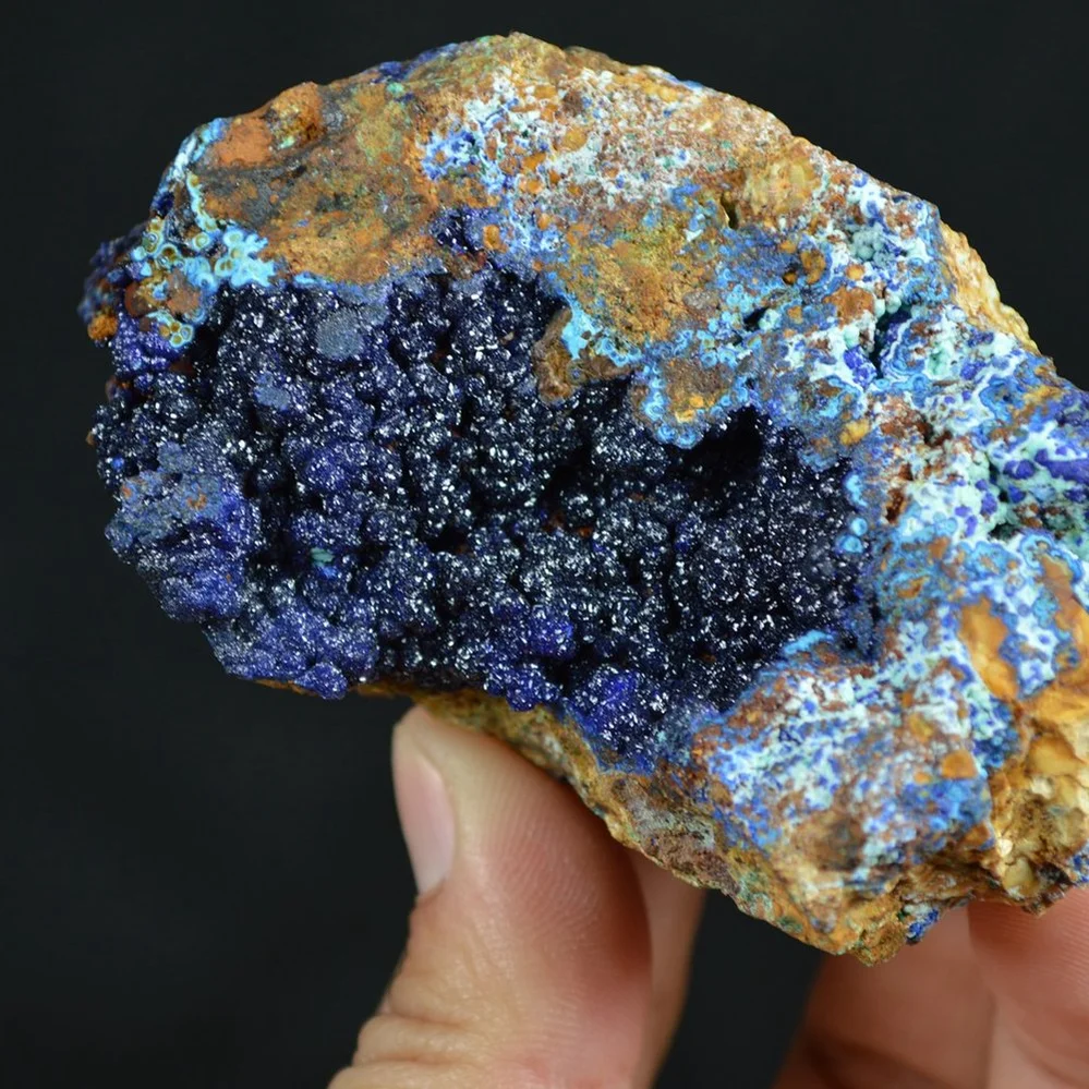 Azurite With Malachite Crystals - Image 4