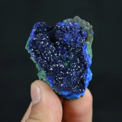 Azurite With Malachite Crystals