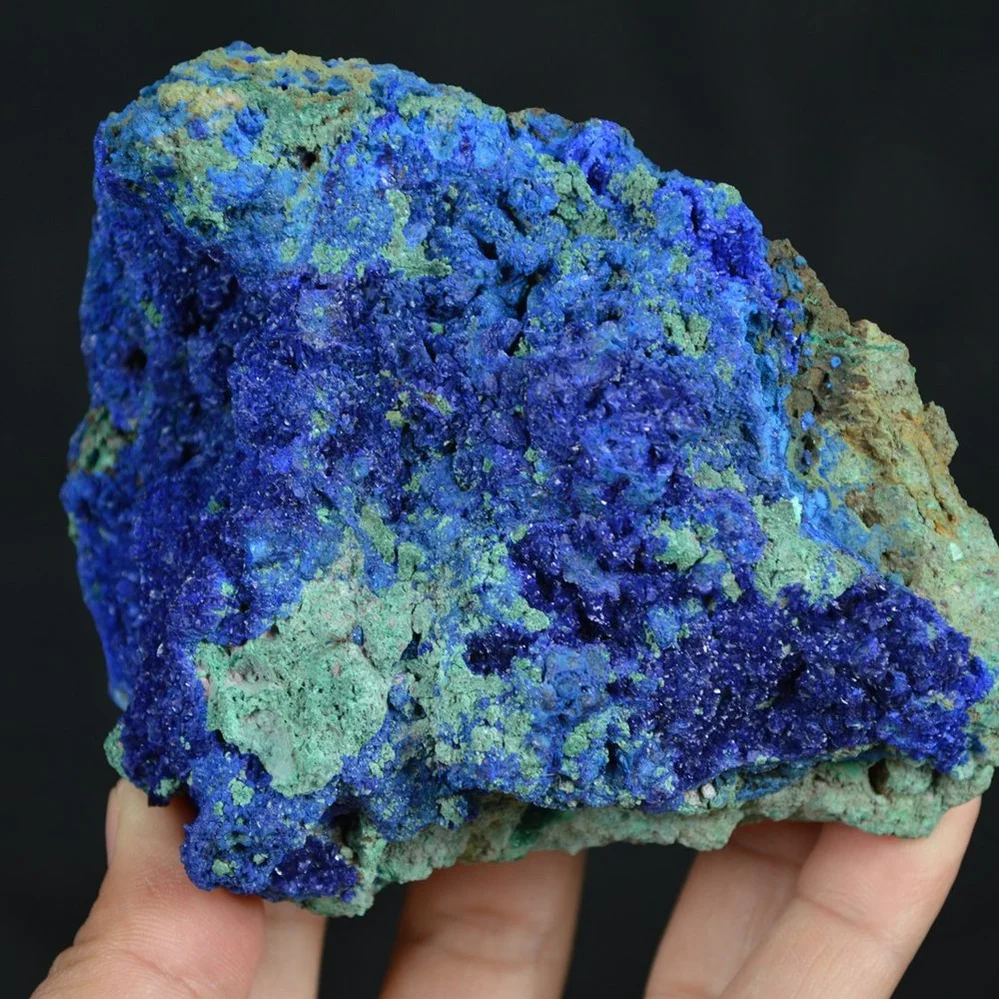 Azurite With Malachite Crystals - Image 5