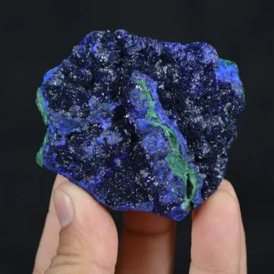 Azurite With Malachite Crystals