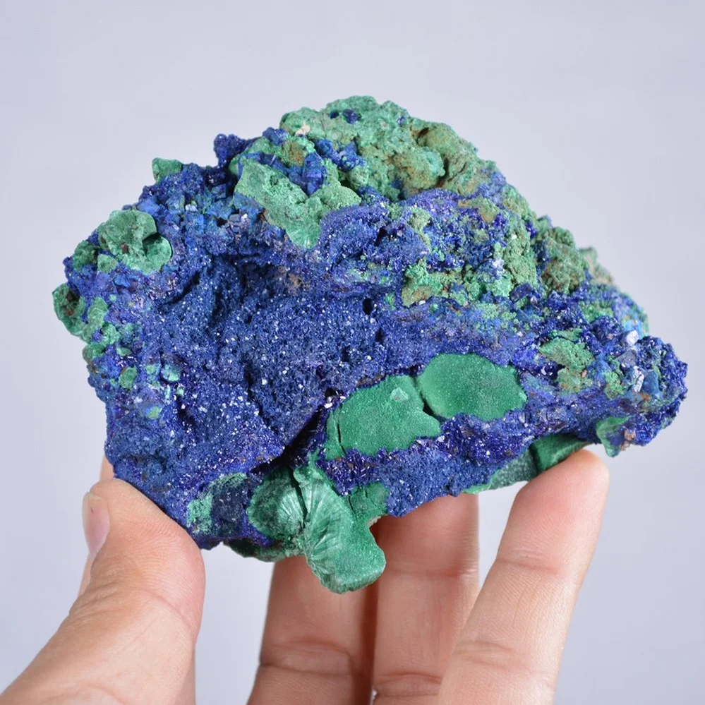 Azurite With Malachite Crystals - Image 3
