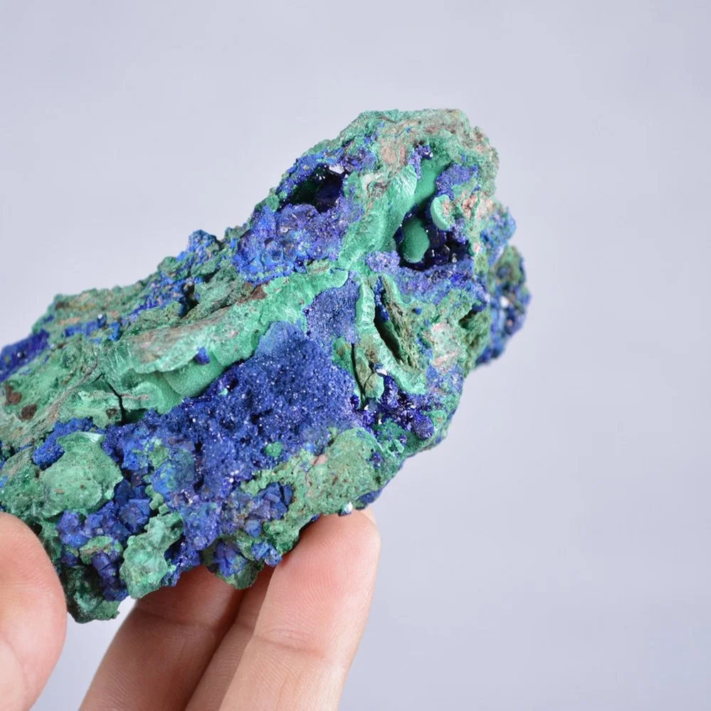 Azurite With Malachite Crystals - Image 5