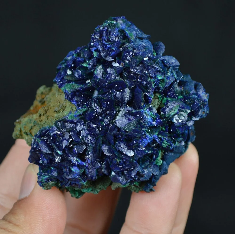 Azurite With Malachite Crystals - Image 3