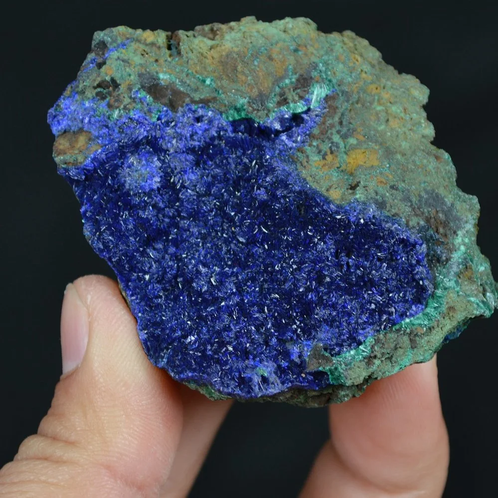 Azurite With Malachite Crystals - Image 3