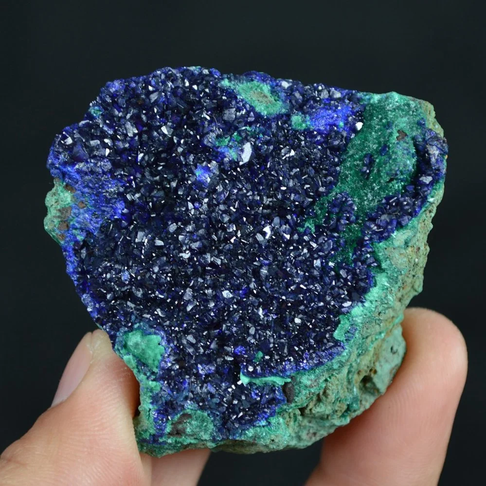 Azurite With Malachite Crystals - Image 3