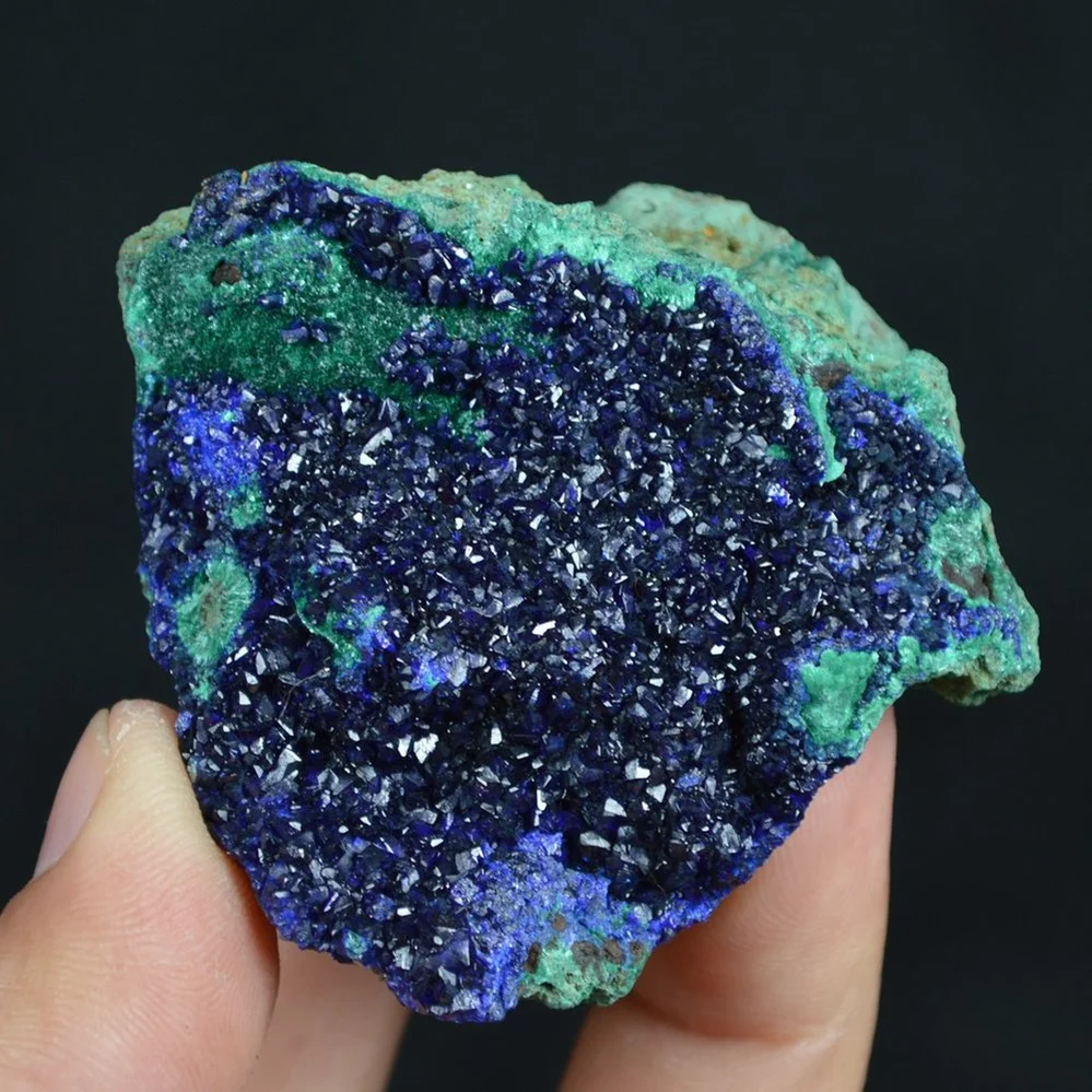 Azurite With Malachite Crystals - Image 5